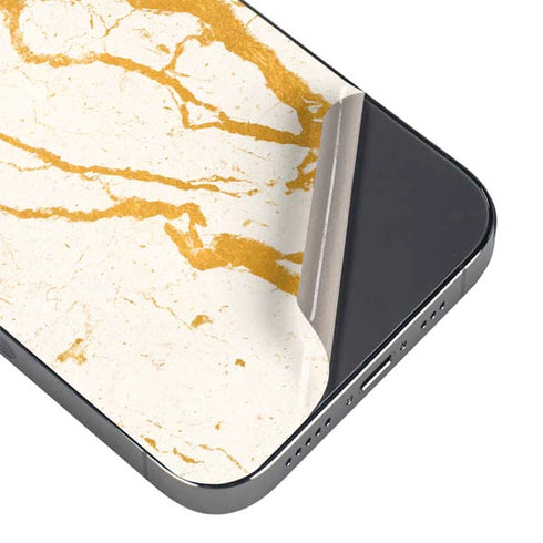 Cracked Marble iPhone 16e Skin